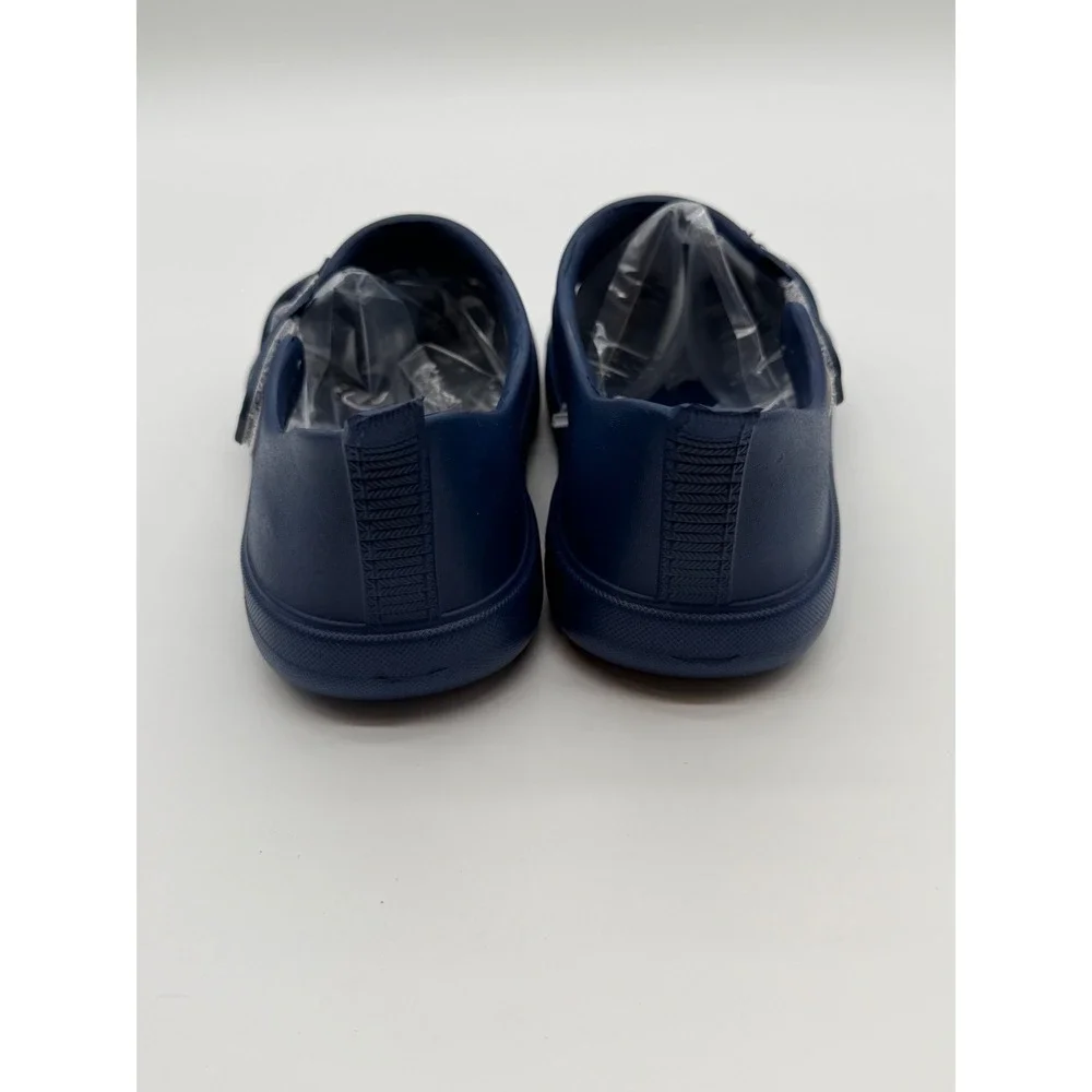 Kvbabby Kids Navy Blue Clog Sandals Waterproof Slip On Summer Shoes Size 28 NEW